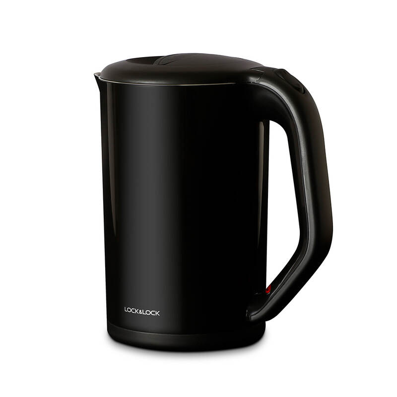 [Áp voucher 8%] Ấm, Bình Đun Bằng Thép Không Gỉ LocknLock 1.7L, 220 - 240V~, 50 - 60Hz, 1800W - 2 Màu (Đen, Trắng) - EJK738 image number null